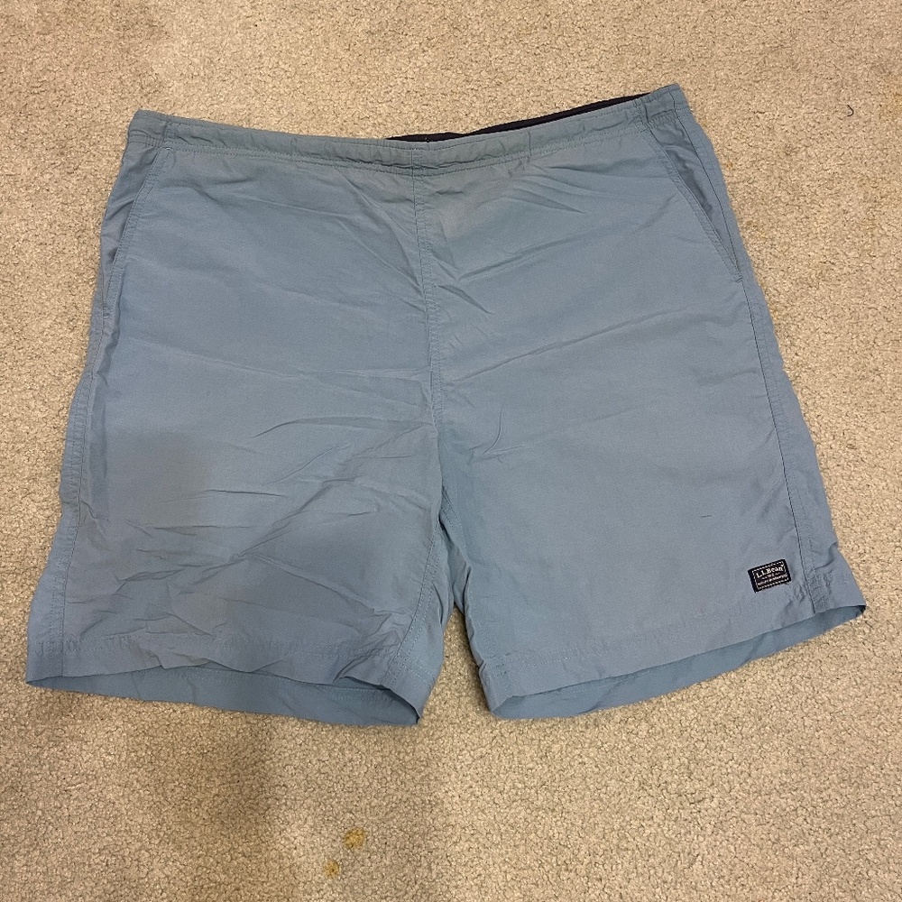 L.L. Bean Retro Supplex 7" Shorts Large